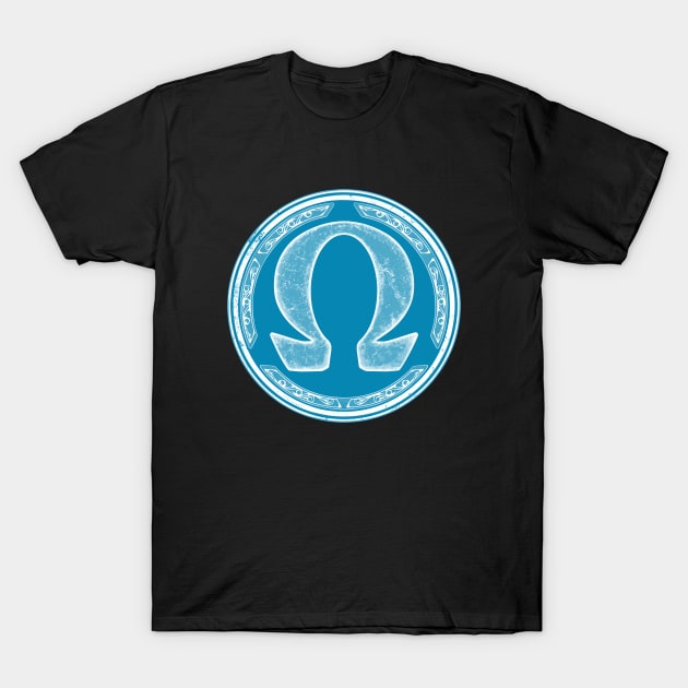 Omega Symbol T-Shirt by NicGrayTees